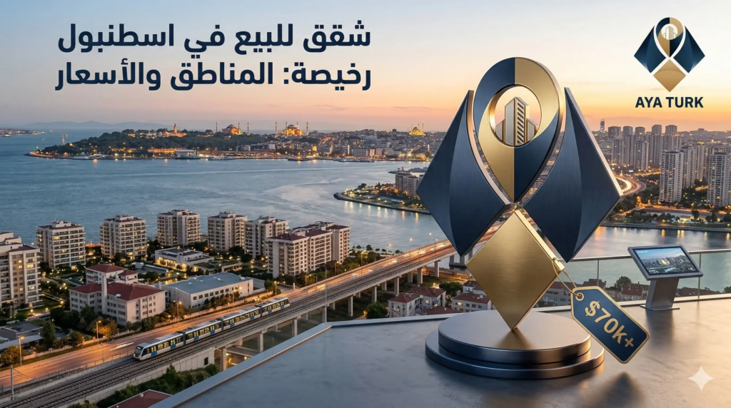 شقق للبيع في اسطنبول رخيصة: المناطق والأسعار 2026
