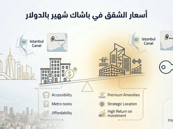 أسعار الشقق في باشاك شهير بالدولار