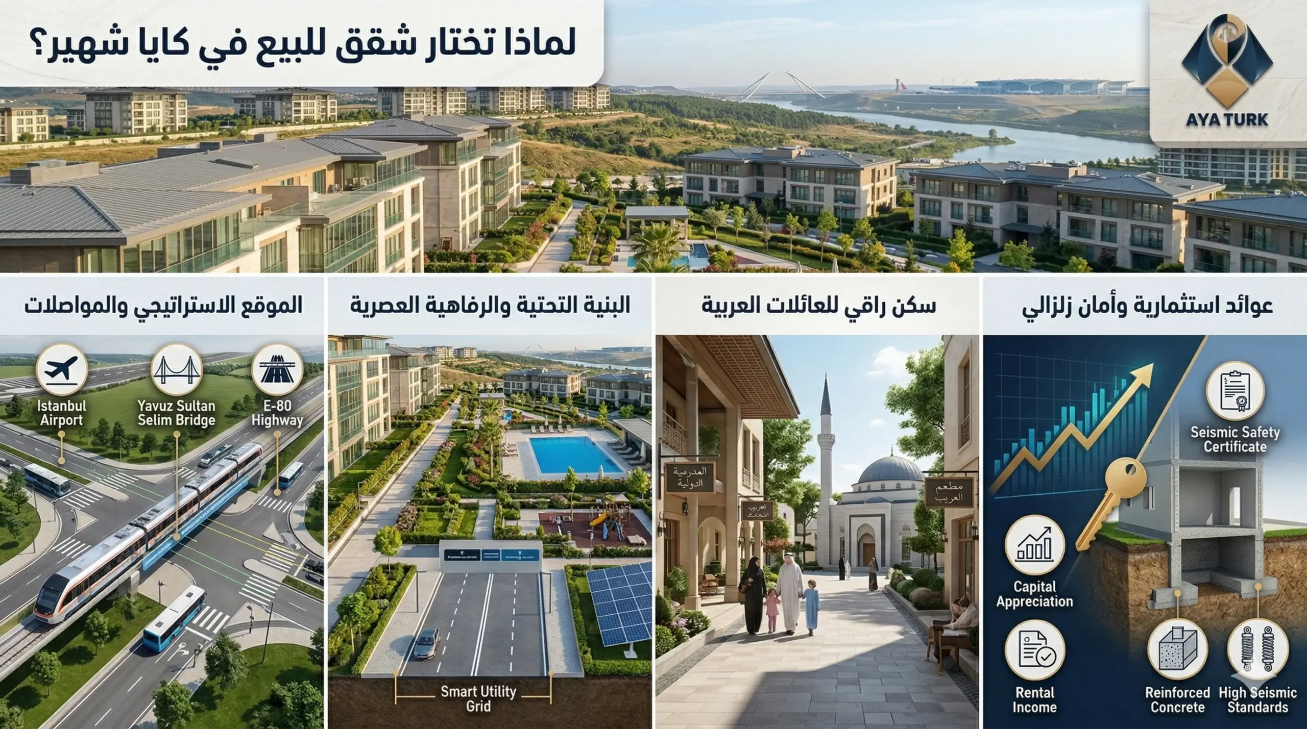 لماذا تختار شقق للبيع في كايا شهير؟