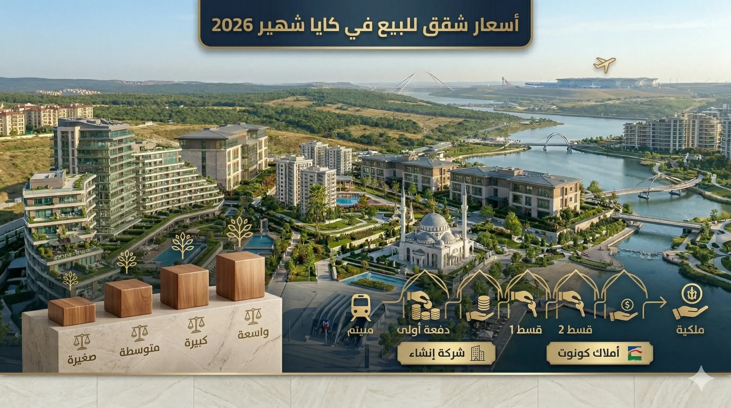 أسعار شقق للبيع في كايا شهير 2026