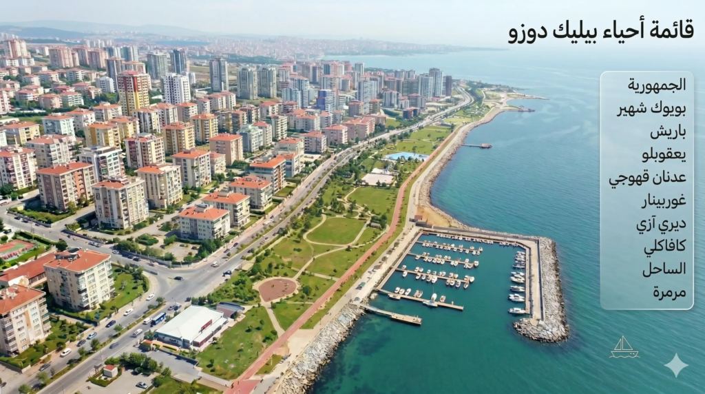 أفضل أحياء بيليك دوزو