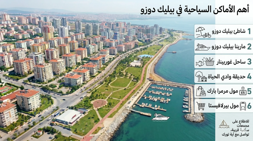 الأماكن السياحية في بيليك دوزو