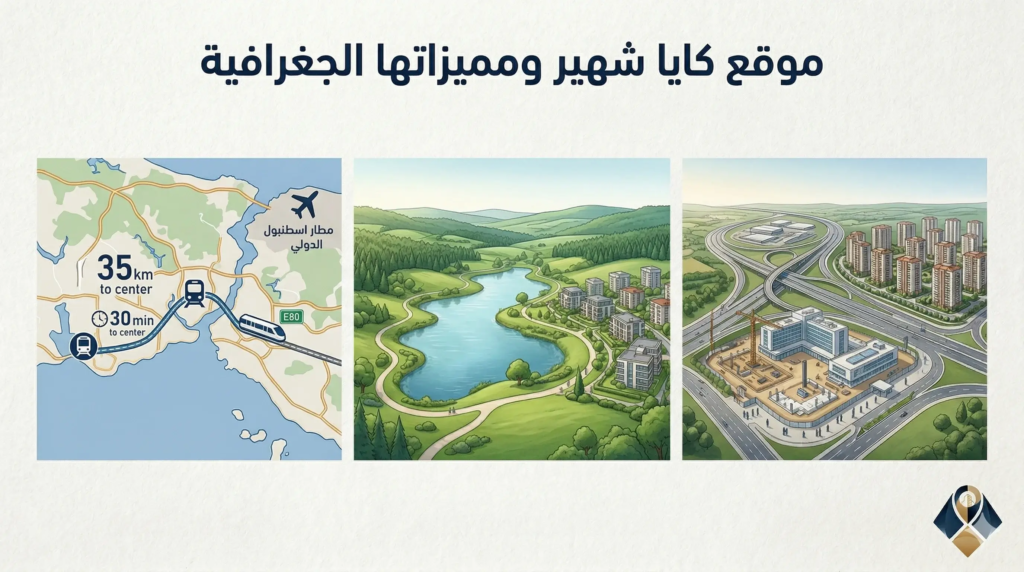 أين تقع كايا شهير؟ 