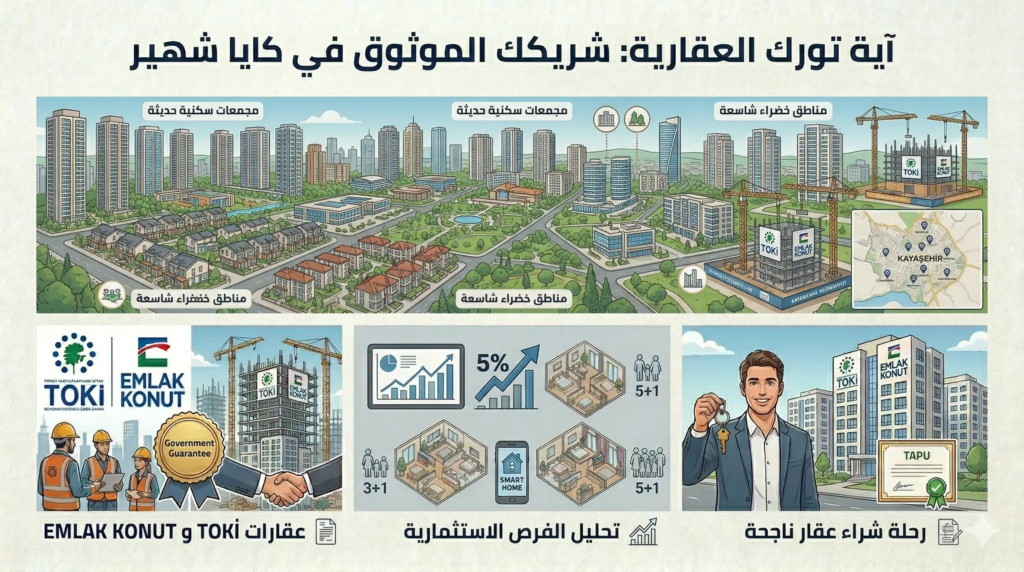 الاستثمار العقاري في كايا شهير مع آية تورك العقارية