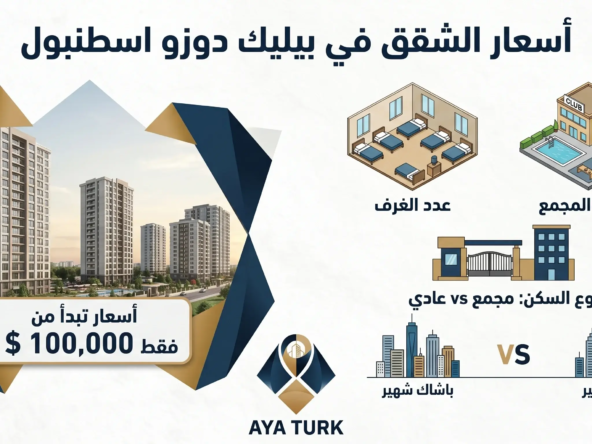 أسعار الشقق في بيليك دوزو أسعار محدثة 2026