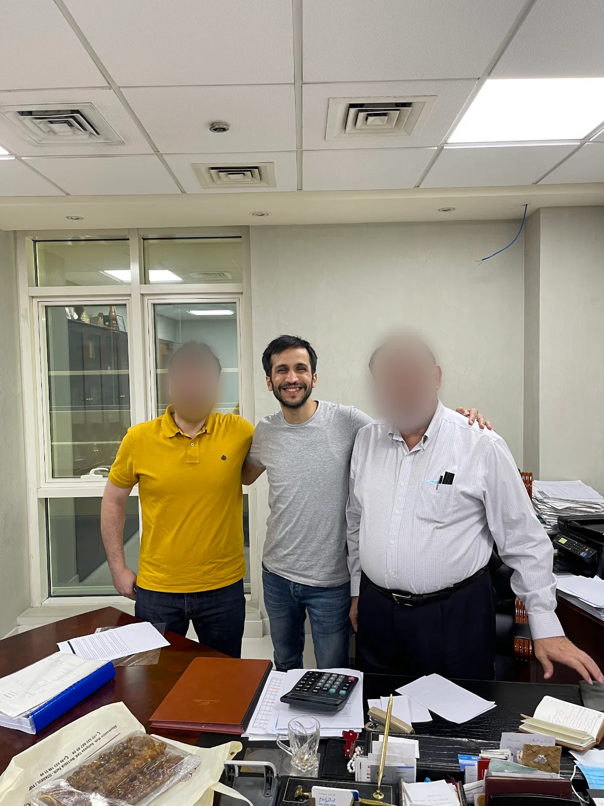 لقاء عمل مع عملائنا